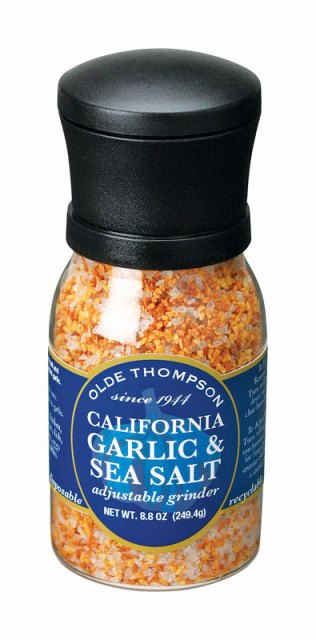 Picture of Olde Thompson 1020-08 4.1 oz Garlic Salt Disposable Spice Grinder