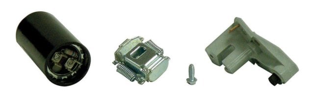 Parts 2O Metal Motor Capacitor Points 1 pk