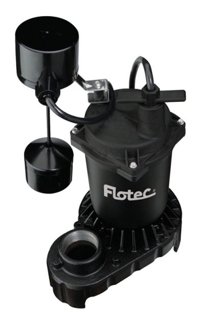 B & K FPCI3350 0.33 HP Submersible Cast Iron & Zinc Sump Pump