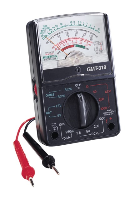 Picture of GB Electrical GMT318 500 Volt  14 Range Analog Multi-Tester