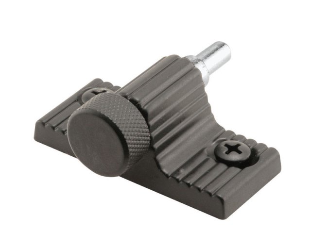 U9849 Sliding Door Twist-In Lock  Black