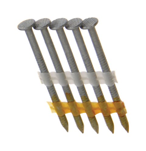 Collated Framing Nail, Steel, Hot Dipped Galvanized Finish, 21 Degrees