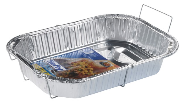 Picture of EZ Foil Z01986 Roaster Pan with Handles - pack of 12