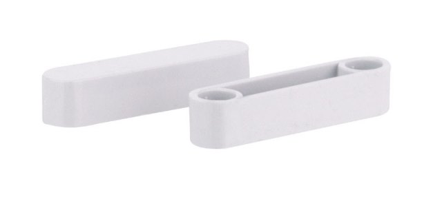 1875981 Spacer Cap Rod White -