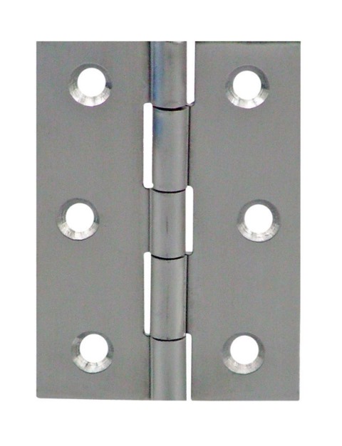 Seachoice - Fast Pin Type Butt Hinges - Stainless Steel - 2-Pack - 349