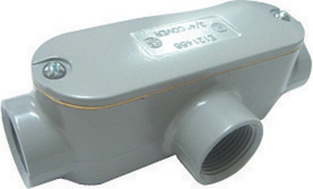 02-55643T 1 in. Threaded Conduit Body Rigid Type T