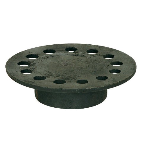 6-3/4 in. Weathered Round Cast Iron Floor Drain Strainer