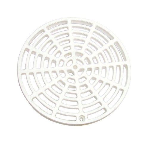 Picture of B &amp; K 801-P2PK Floor Drain Cover  White - 6.12 in.