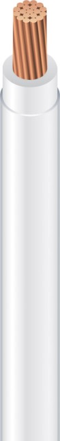 22965858 500 ft. 12 Ground Wire Gauge THHN Standard, White