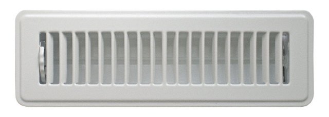 Picture of Truaire C150MWT02X10 2 x 10 in. Floor Supply Grille Register  White