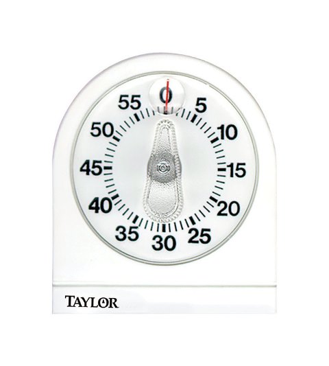 5870 60 Minutes Single Ring Timer  White