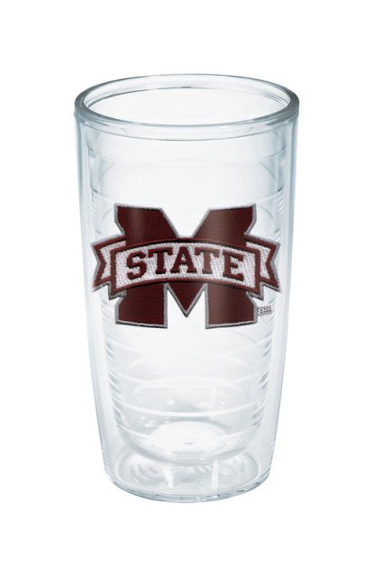 Picture of Tervis Tumbler 1033326 16 oz. Mississippi State Bulldogs Emblem Tumbler