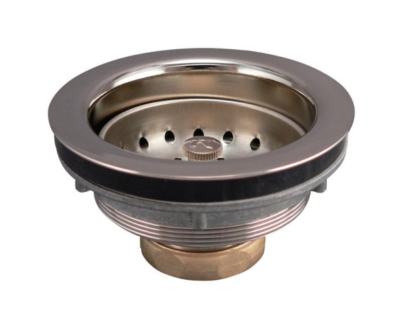 Picture of Plumb Pak K5435DSBN 4.5 in Brushed Nickel Fixed Post Sink Strainer