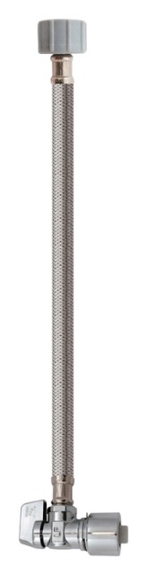 2622PCPOLFC20K 0.5 in. Quarter Turn Angle Valve Supply Connector