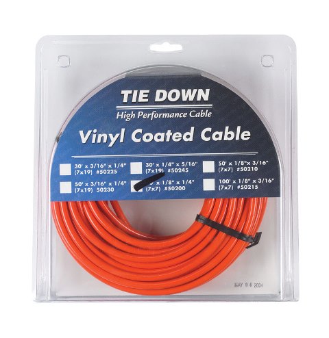 50200 Pre- Cut Galvanized Cable 50 ft.