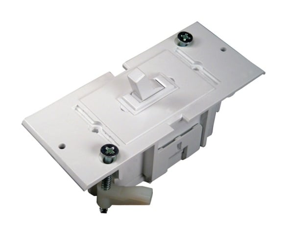 E-160C Single Conventional Switch White