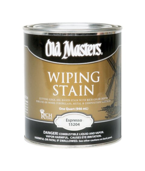 Picture of Old Masters 15204 Quart Espresso Wiping Stain&#44; Pack of 4