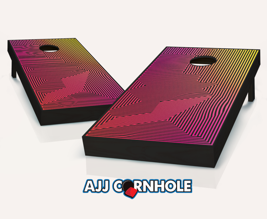 Picture of AJJCornhole 107-CornholeDimensions Theme Cornhole Dimensions Theme Cornhole Set with Bags - 8 x 24 x 48 in.