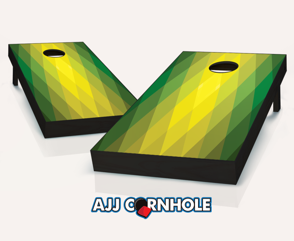 Picture of AJJCornhole 107-Kryptonite Kryptonite Theme Cornhole set with Bags - 8 x 24 x 48 in.
