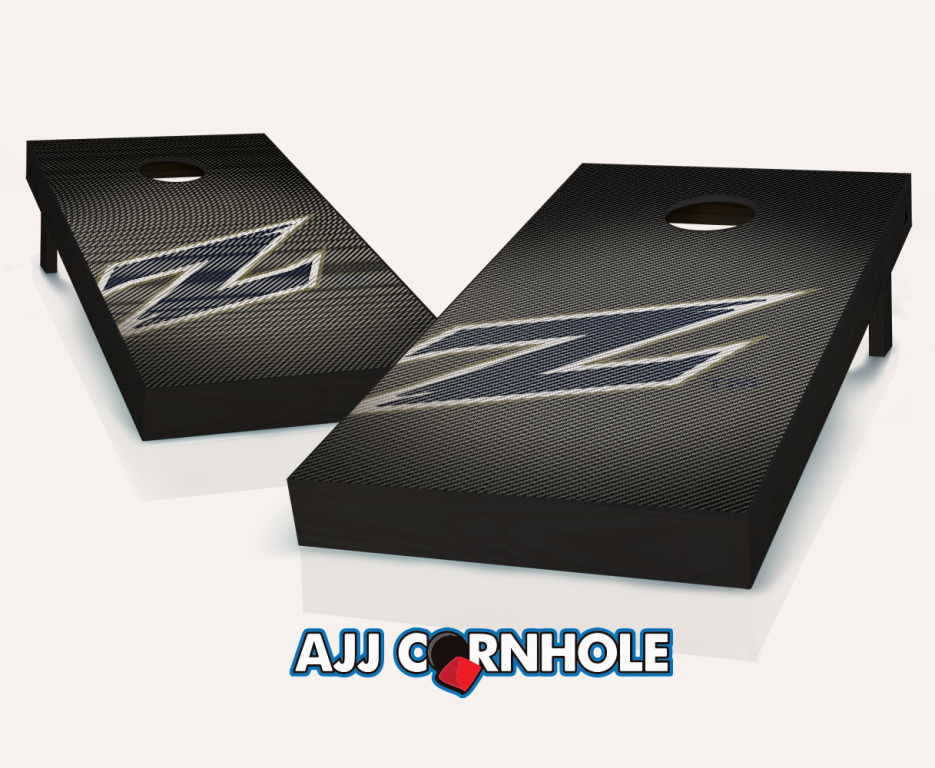 Picture of AJJCornhole 110-AkronSlanted Akron Zips Slanted Theme Cornhole Set with Bags - 8 x 24 x 48 in.