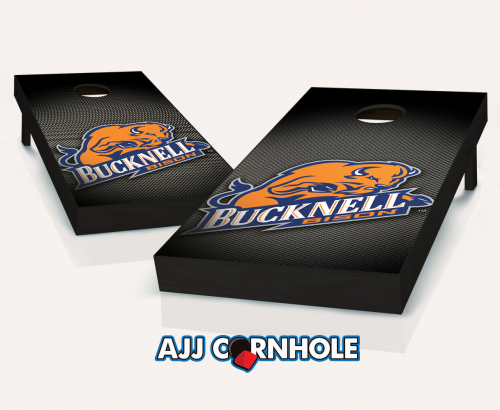 Picture of AJJCornhole 110-BucknellSlanted Bucknell Bison Slanted Theme Cornhole Set with Bags - 8 x 24 x 48 in.