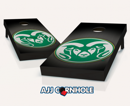 Picture of AJJCornhole 110-ColoradoStateSlanted Colorado State Rams Slanted Theme Cornhole Set with Bags - 8 x 24 x 48 in.