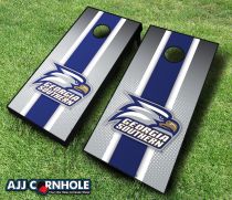 Picture of AJJCornhole 110-GeorgiaSouthernStriped Georgia Southern Eagles Striped Theme Cornhole Set with Bags - 8 x 24 x 48 in.