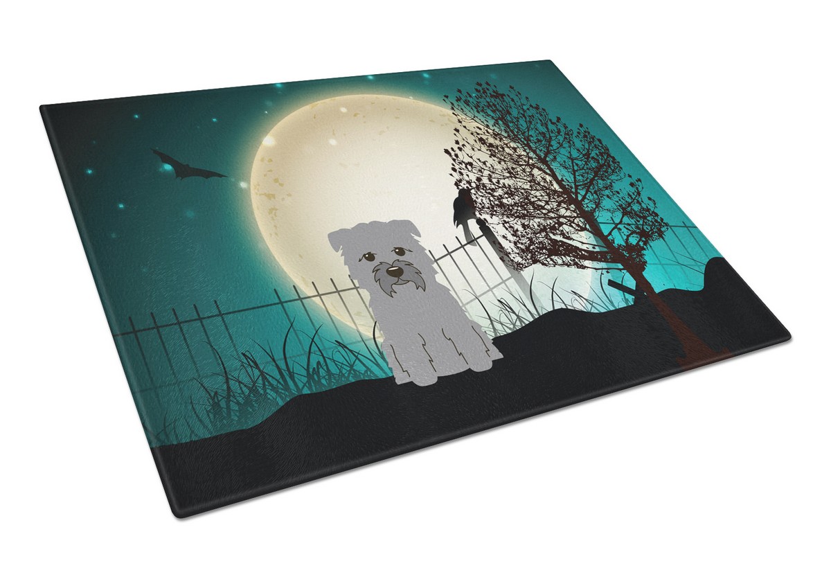Halloween Scary Glen of Imal Grey Glass Cutting Board - Large