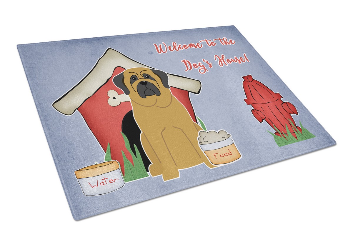 Dog House Collection Mastiff Glass Cutting Board - Large