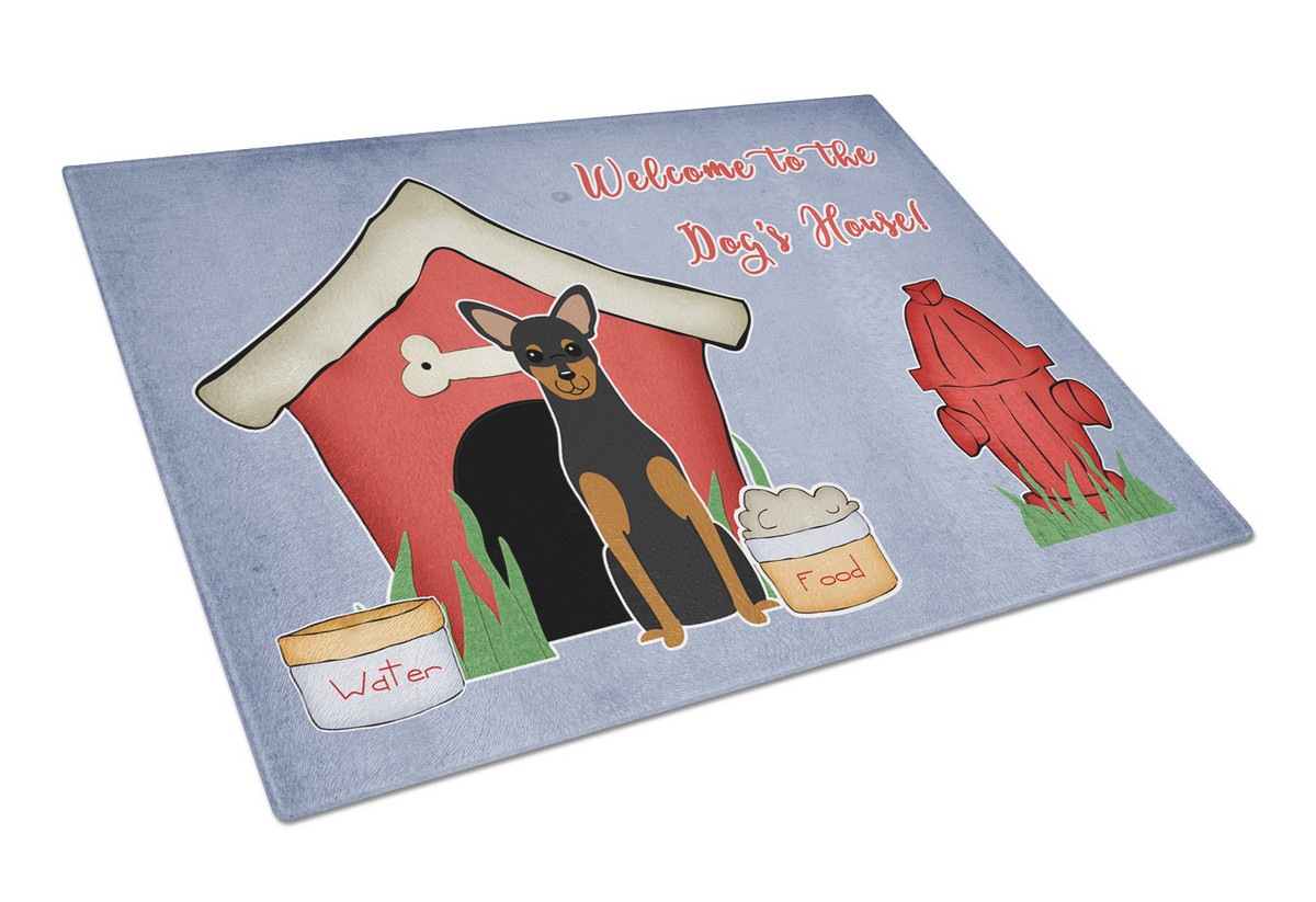 Dog House Collection Manchester Terrier Glass Cutting Board - Large