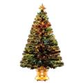 Celebrations SZRX7-100L-36 Fiber Optic Radiance Fireworks Tree with Gold Top Star in Gold Base 36 in. Celebrations SZRX7-100L-36 Fiber Optic Radiance Fireworks Tree with Gold Top Star in Gold Base 36 in.