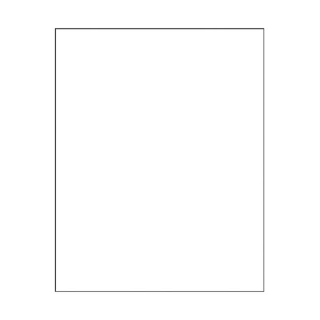 Royal Office Depot 858286 Poster Boards White - 11 x 14 in.