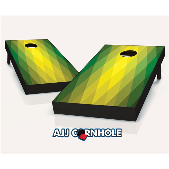 AJJCornhole 107-Kryptonite Kryptonite Theme Cornhole set with Bags - 8 x 24 x...