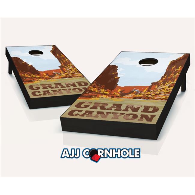 AJJCornhole 107-NP-GrandCanyon Grand Canyon Theme Cornhole Set with Bags - 8 ...