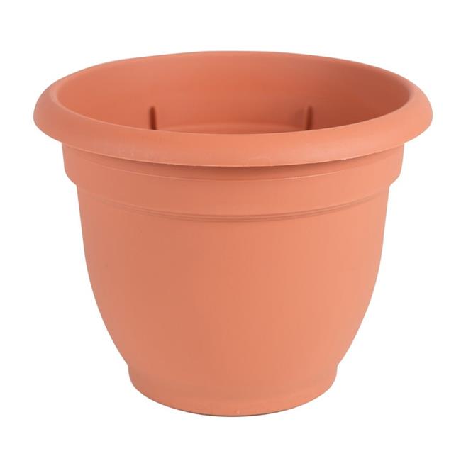 16 in. Ariana Planter with Self Watering Grid  Terra Cotta