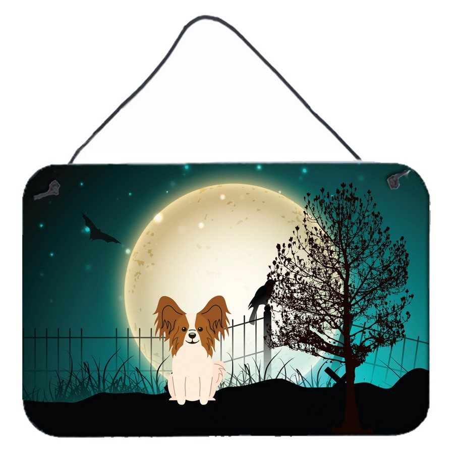 Halloween Scary Papillon Red & White Wall or Door Hanging Prints