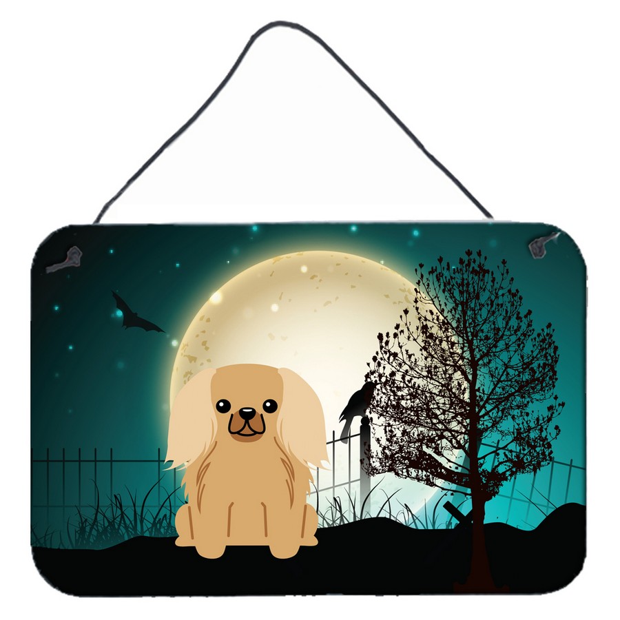 Halloween Scary Pekingnese Fawn Sable Wall or Door Hanging Prints