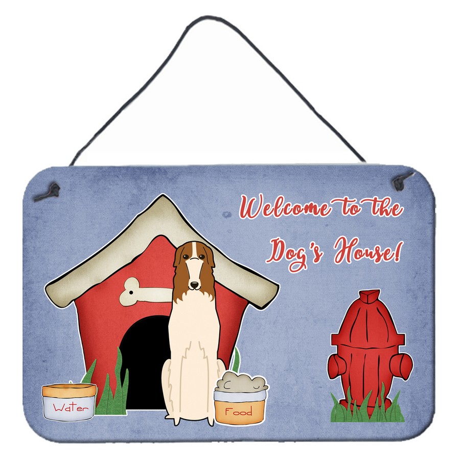 Dog House Collection Borzoi Wall or Door Hanging Prints