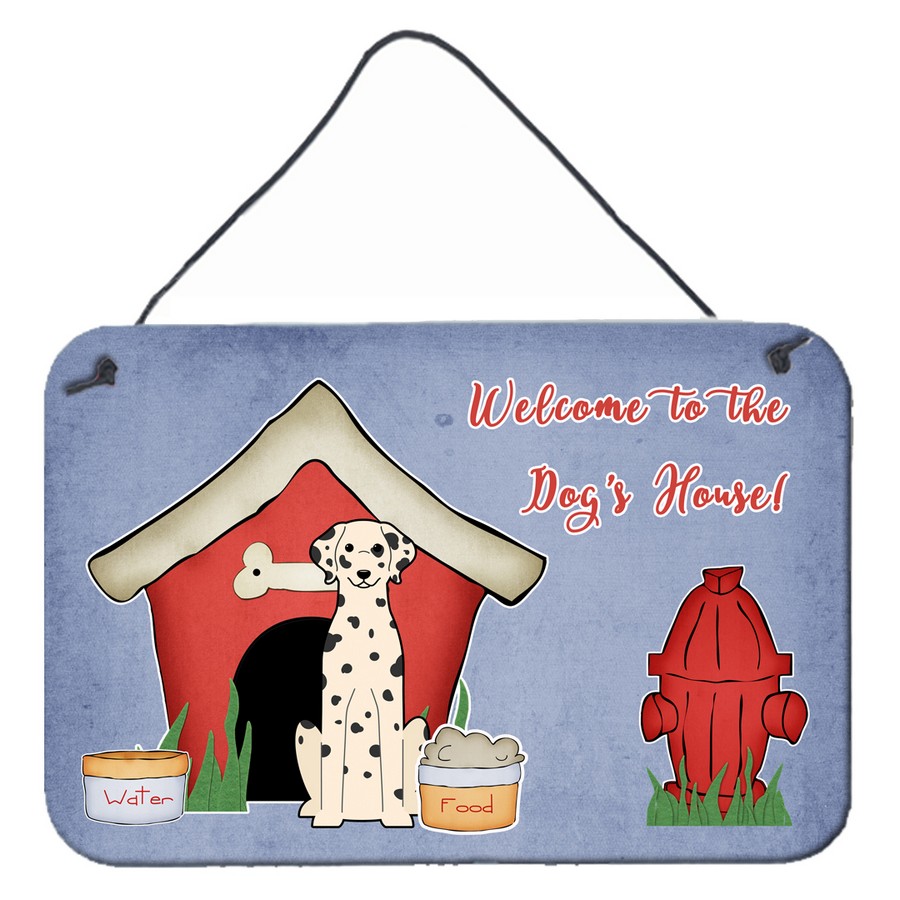Dog House Collection Dalmatian Wall or Door Hanging Prints