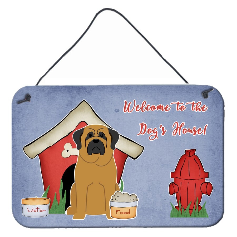 Dog House Collection Mastiff Wall or Door Hanging Prints