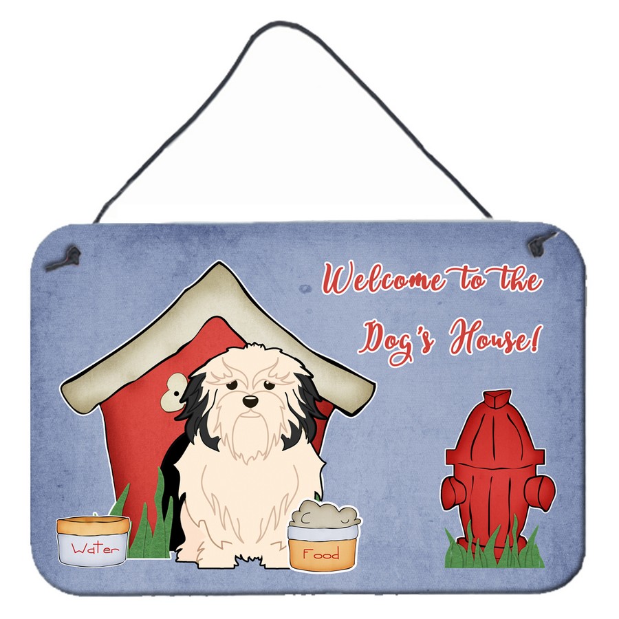 Dog House Collection Lowchen Wall or Door Hanging Prints