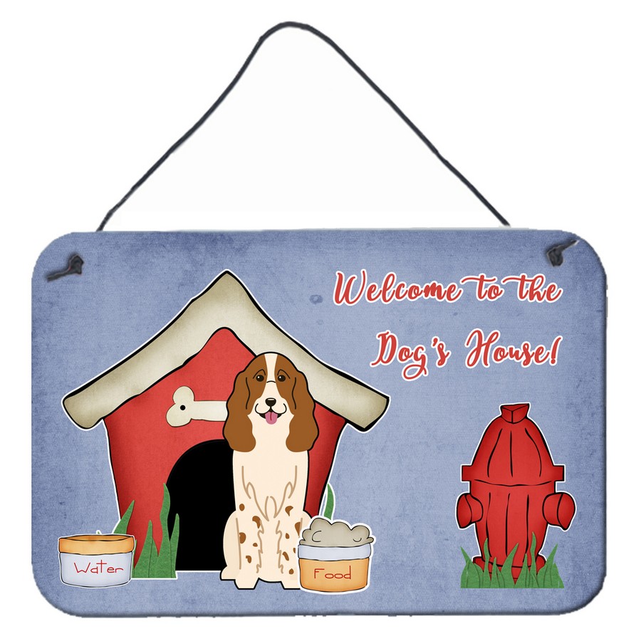Dog House Collection Russian Spaniel Wall or Door Hanging Prints