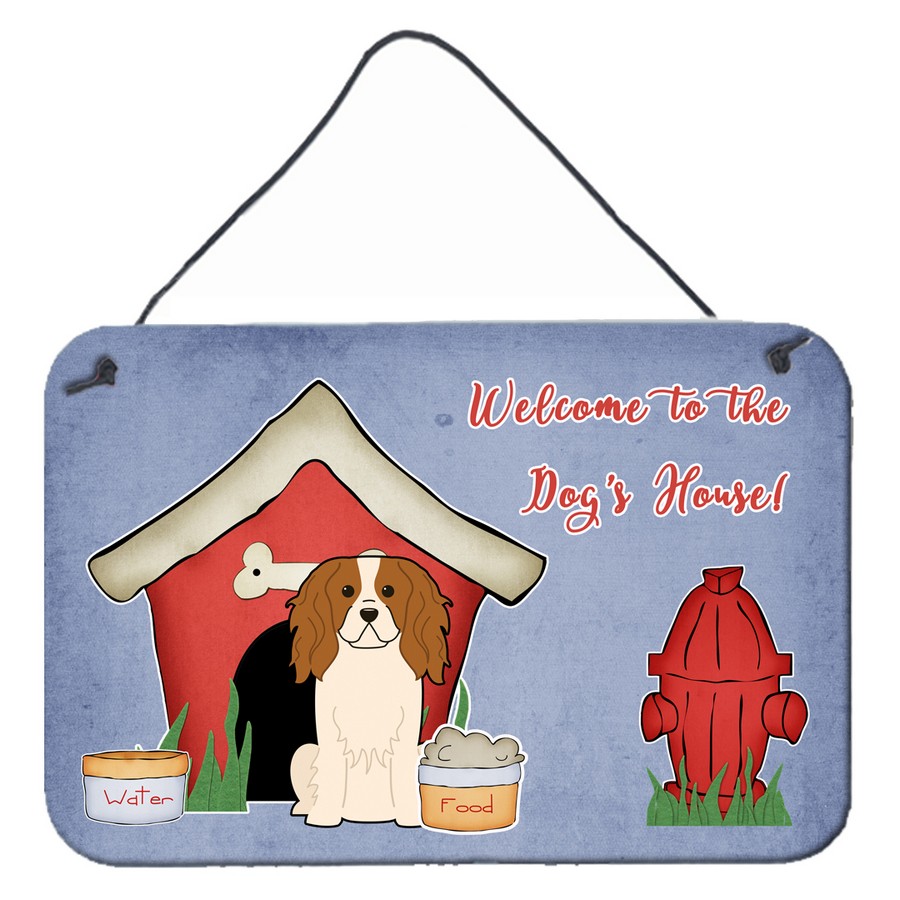 Dog House Collection Cavalier Spaniel Wall or Door Hanging Prints