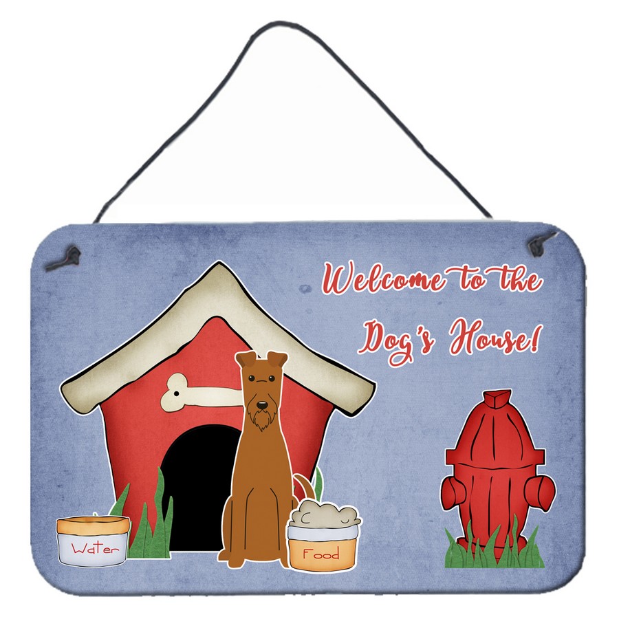 Dog House Collection Irish Terrier Wall or Door Hanging Prints