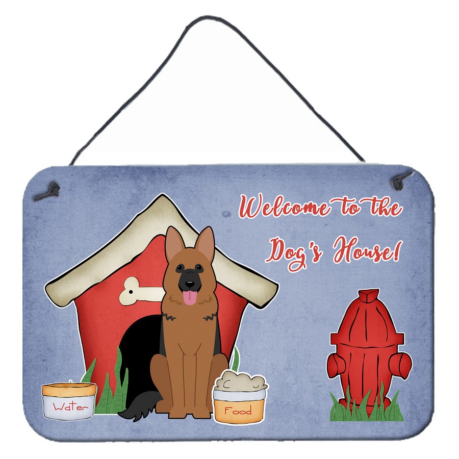 Dog House Collection German Shepherd Wall or Door Hanging Prints