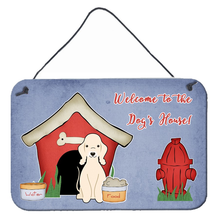 BB2845DS812 Dog House Collection Bedlington Terrier Sandy Wall or Door Hanging Prints