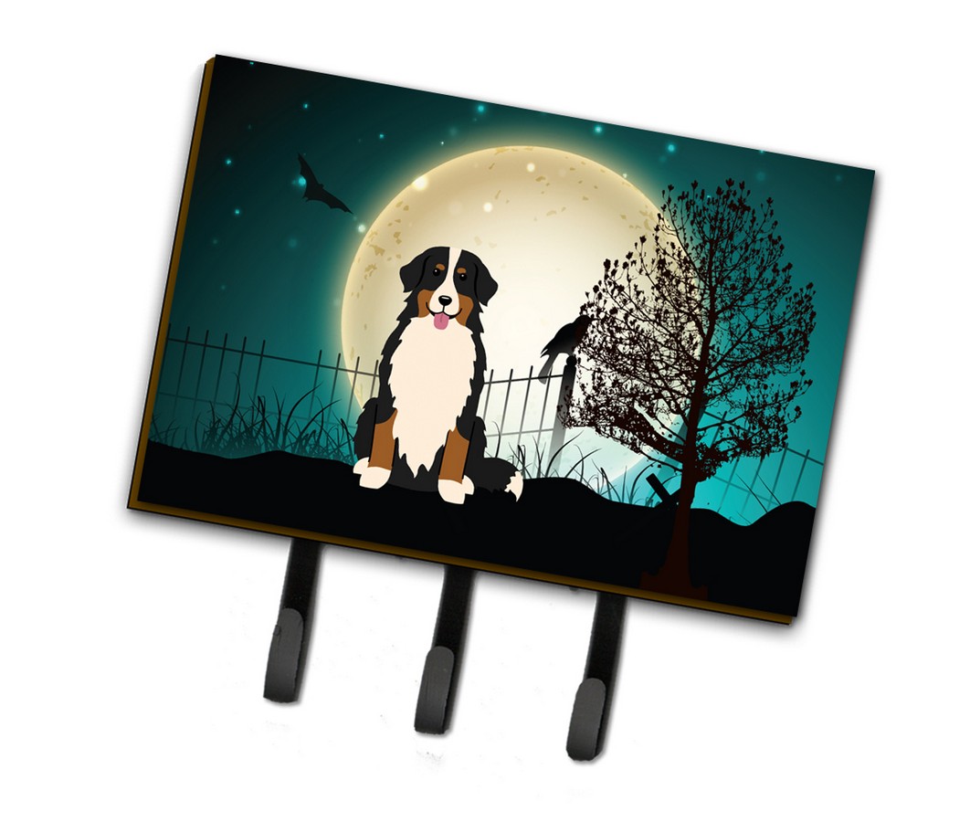 Halloween Scary Bernese Mountain Dog Leash or Key Holder