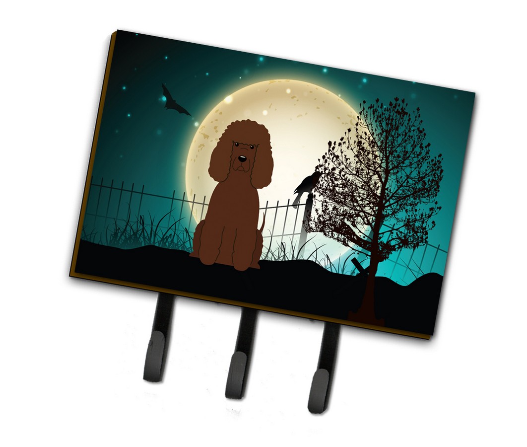 Halloween Scary Irish Water Spaniel Leash or Key Holder