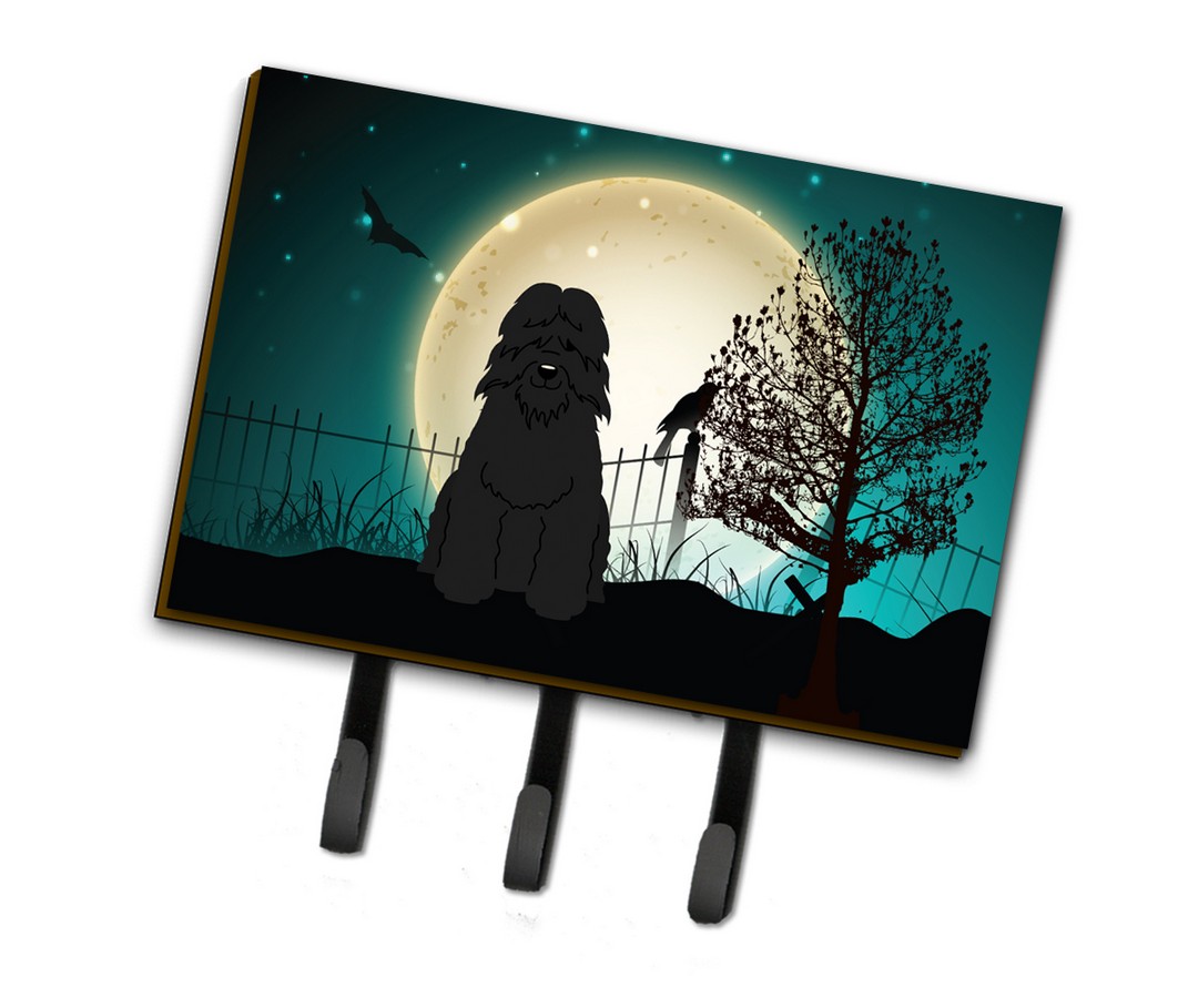 Halloween Scary Bouvier Des Flandres Leash or Key Holder