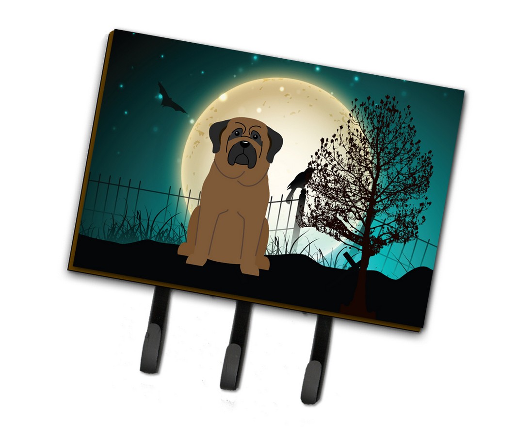 Halloween Scary Bullmastiff Leash or Key Holder
